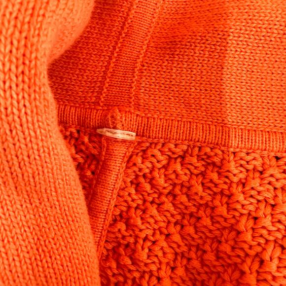 Lululemon Orange Post Practice Wrap Cardigan Sweater Size 8 - Picture 2 of 9